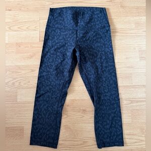 lululemon athletica Black Leopard Leggings
